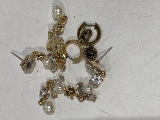 QTY OF ASSORTED JEWELLERY TO INCLUDE TED BAKER BLUE FLOWER EARRINGS