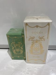 QTY OF ASSORTED BEAUTY ITEMS TO INCLUDE GUCCI 0.67 FL OZ PERFUMED OIL RRP £325