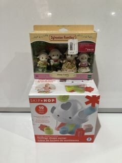 QTY OF ASSORTED CHILDREN TOYS TO INCLUDE SYLVANIAN FAMILIES SHEEP FAMILY RRP £17