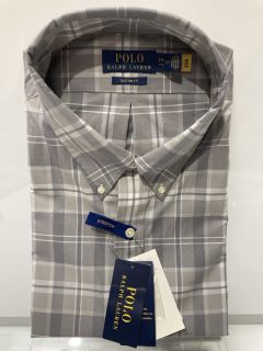 POLO RALPH LAUREN CUBDPPCS LONG SLEEVE CHECK SHIRT SIZE XXL RRP £139