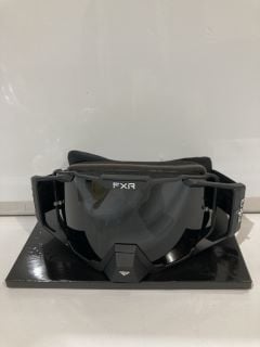 FXR RACING COMBAT MX GOGGLE BLACK/LIME RRP £85.00