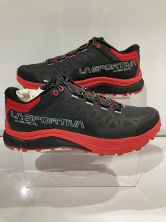 LA SPORTIVA MUTANT MEN'S FELL/TRAIL RUNNING SHOE KARACAL BLACK/GOJI SIZE 10.5 TOTAL RRP £115.00