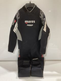 MARES WETSUIT REEF 3MM MAN SIZE 41 TOTAL RRP £133