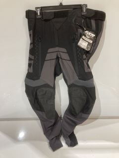 FXR MX COLLECTION CONTENDER MX PANT BLACK SIZE 34 TOTAL RRP £50