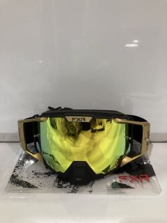 FXR RACING PILOT LE MX GOGGLE GOLD TOTAL RRP £80.00