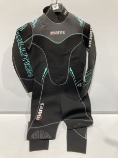 MARES WETSUIT EVOLUTION 5MM SHE DIVES SIZE 4 RRP £349