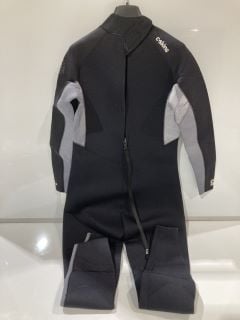 C-SKINS SURFLITE 5:4:3 WOMENS GBS BACK ZIP STEAMER WETSUIT BLACK/GREY SIZE 14 TOTAL RRP £180