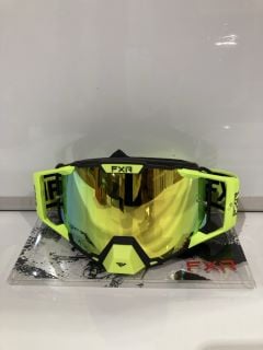 FXR PILOT LE MX MOTOCROSS GOGGLE HI VIS TOTAL RRP £85.00