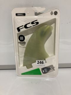 QTY M3 NATURAL GLASS FLEX TRI FIN SET RRP £78