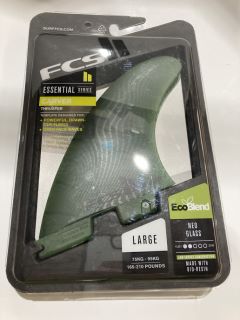 QTY OF CARVER NEO GLASS LARGE SAGE TRI FINS RRP £100