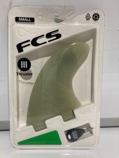 QTY OF M3 NATURAL GLASS FLEX TRI FIN SET RRP £150