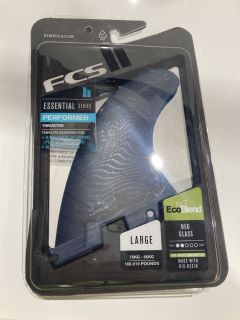 QTY OF FCS II PERFORMER NEO GLASS LARGE TRI FINS RRP £140