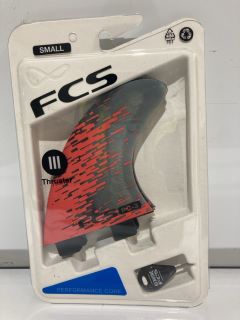 QTY OF PC-3 RED SMOKE TRI RETAIL FINS RRP £110