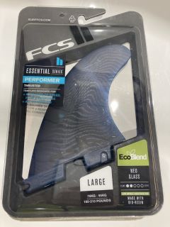 QTY OF FCS II PERFORMER NEO GLASS LARGE TRI FINS RRP £140