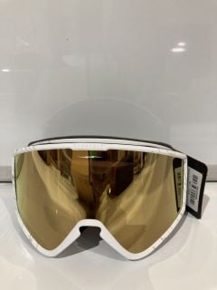 GOGGLES ELECTRIC KLEVELAND S MATTE SPECKLED WHITE GOLD CHROME TOTAL RRP £90.00