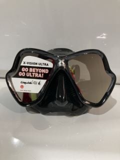 X - VISION ULTRA GOGGLES LS SILVER/GREY BLACK TOTAL RRP £70.00