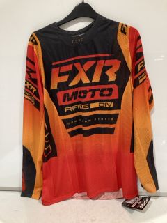 QTY OF ITEMS TO INCLUDE FXR CLUTCH PRO MX JERSEY BLACK/YELLOW SIZE TOTAL RRP £150.00