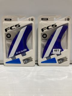 QTY OF ARC PC LARGE TRI FIN SET RRP £ 160