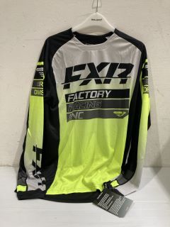 BOX OF ASSORTED ITEMS TO INC YTH PODIUM MX JERSEY SIZE S RRP £150