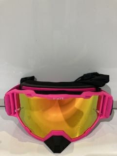 FXR OPTICS MAVERICK MX GOGGLE E-PINK TOTAL RRP £85.00