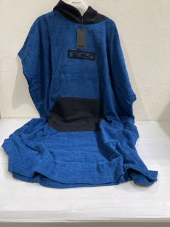 QTY OF TOWEL PONCHO BLACK RRP £120