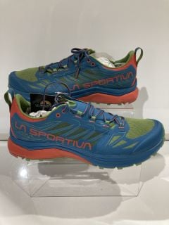 LA SPORTIVA MUTANT MEN'S FELL/TRAIL RUNNING SHOE JACKAL SPACE BLUE /SAFFRON SIZE 11.5 TOTAL RRP £115.00