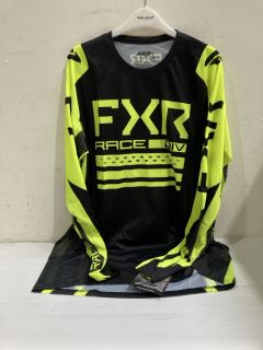 BOX OF ASSORTED ITEMS TO INC CONTENDER MX JERSEY SIZE L RRP £150