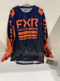 BOX OF ASSORTED ITEMS TO INC CLUTCH MX JERSEY SIZE M RRP£150