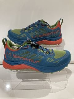 LA SPORTIVA MUTANT MEN'S FELL/TRAIL RUNNING SHOE JACKAL SPACE BLUE /SAFFRON SIZE 8.5 TOTAL RRP £115.00