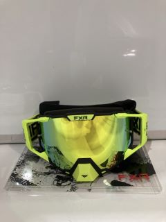 FXR PILOT LE MX MOTOCROSS GOGGLE HI VIS TOTAL RRP £85.00