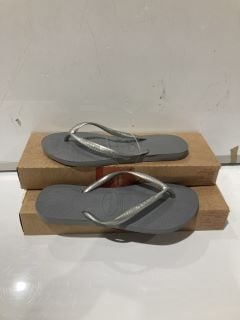 QTY OF FLIP FLOPS INCLUDING HAVAIANAS SLIM ROSE GOLD