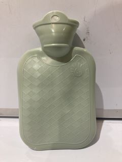 QTY OF ITEMS INCLUDING MINI GREEN HOT WATER BOTTLE