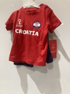 QTY OF CLOTHES INCLUDING FIFA WORLD CUP GERMANY OUTFIT 5-9M