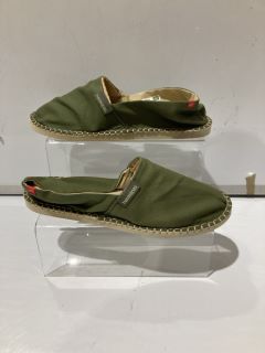 QTY OF SHOES INCLUDING HAVAIANAS ORIGINAL GREEN 39