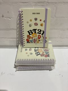 QTY OF BOOKS INCLUDING 2021-22 NOTEPAD