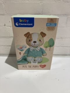 QTY OF TOYS INCLUDING PETE THE PUPPY 3+