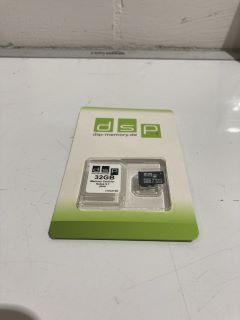 QTY OF ITEMS INCLUDING DSP 32G MEMORY CARD