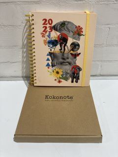 QTY OF ITEMS INCLUDING KOKONOTE 2023 NOTEPAD