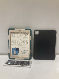 QTY OF ITEMS INCLUDING TABLET PC CASE BLUE