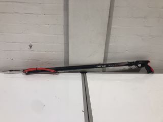 CRESSI SPEARGUN YUMA FAST 60 COLOUR BLACK/RED TOTAL RPR £100 (18+ ID MAY BE REQUIRED)