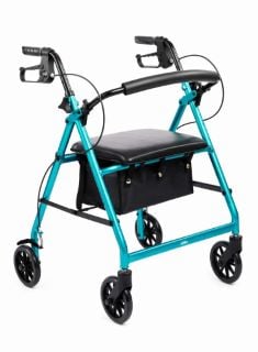 CARECO AQUA GREEN ZEST ROLLATOR £107.99