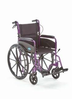 CARECO DEEP PURPLE VISTA 8 WHEELCHAIR £239.99