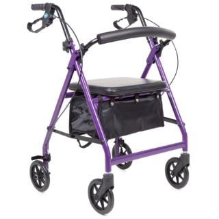 CARECO PURPLE SECOO 4 ROLLATOR £95.99