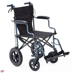 CARECO ICE BLUE AVIGO COMPACT LITE WHEELCHAIR £239.99