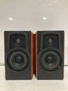 1 X BOOKSHELF SPEAKERS WITH PASSIVE SPEAKER