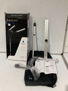 GEMINI LED 16W FLOOR LAMP TOTAL RRP £160