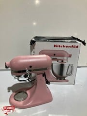 KITCHENAID 175 ARTISAN 4.8L STAND MIXER, PINK RRP £467