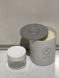 ESPA RESTORATIVE AROMATIC CANDLE 200G TO INCLUDE KIEHL'S ULTRA FACIAL CREAM 50ML