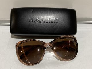 RALPH BY RALPH LAUREN SUNGLASSES SHINY PINK HAVANA RRP £105