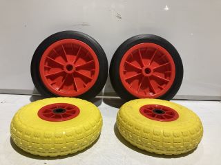 BOX TO INCLUDE TWO PAIRS OF WHEELS